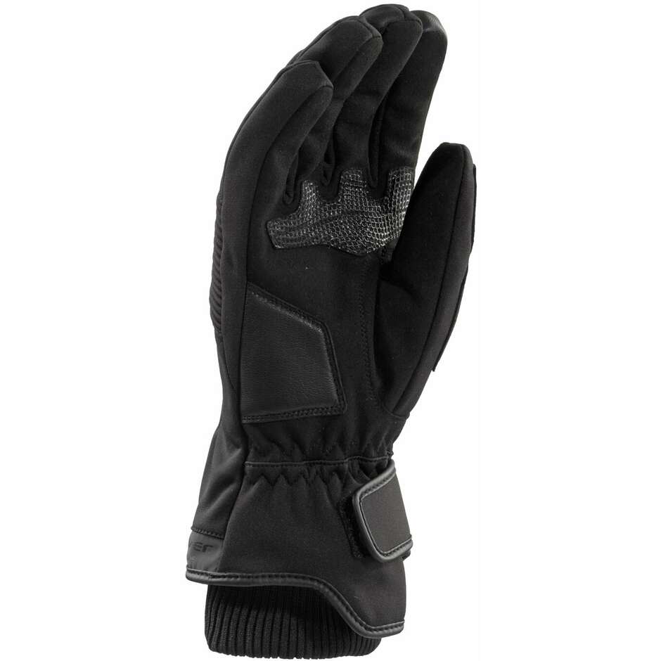 Clover SCOUT WP Winter-Motorradhandschuhe Schwarz