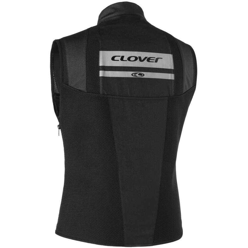 Clover SW 2 VEST Motorcycle Vest Black