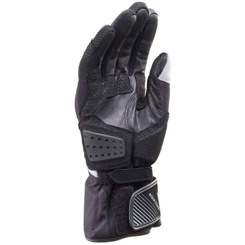 Clover SW-2 WP Waterproof Motorcycle Gloves Black Grey