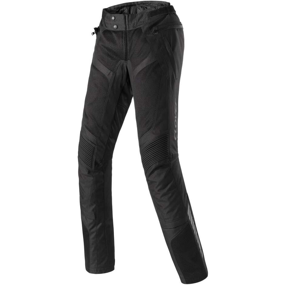 Clover VENTOURING 3 WP LADY Damen Stoff Motorradhose Schwarz