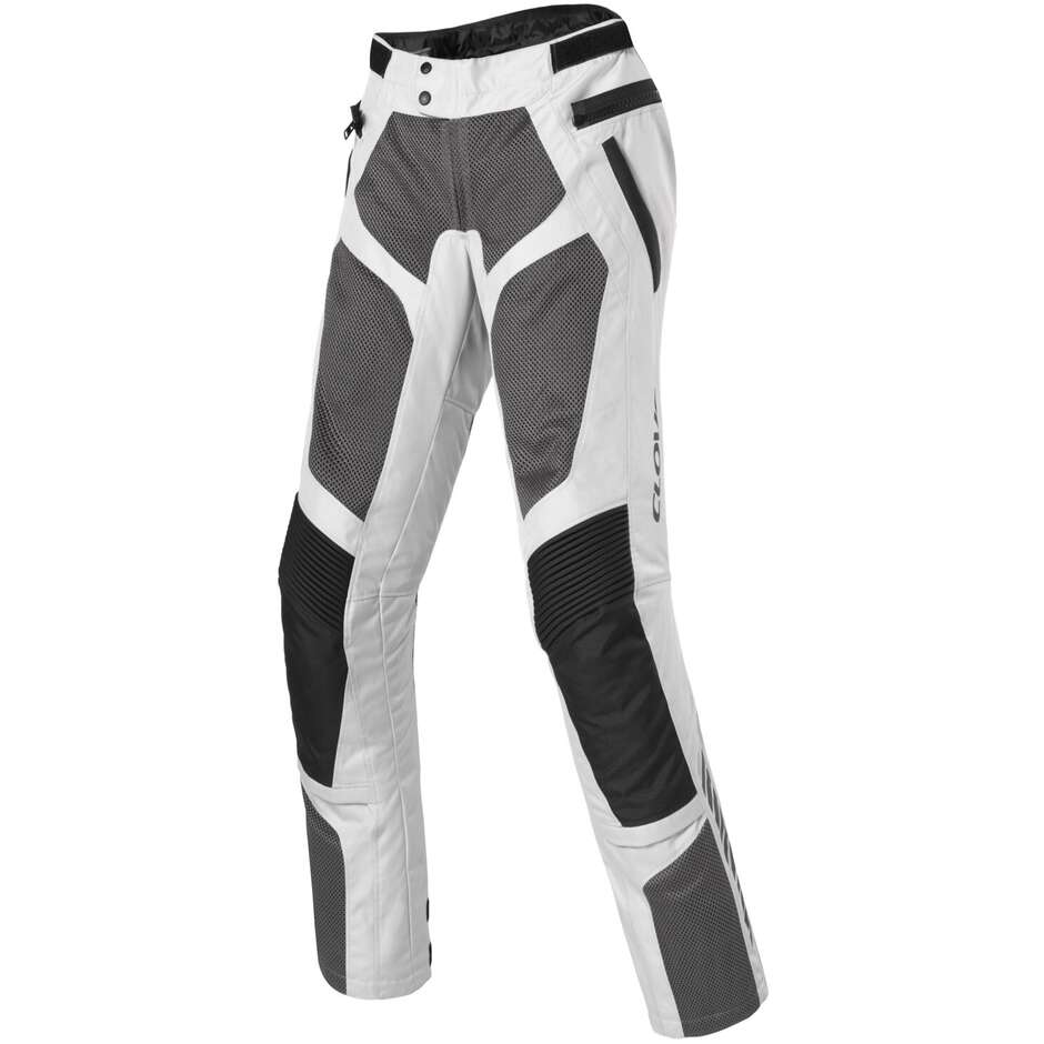 Clover VENTOURING 3 WP LADY Women's Fabric Motorcycle Pants Black Grey