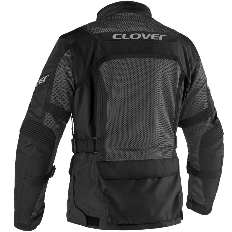 Clover VENTOURING 4 WP Motorcycle Jacket Black