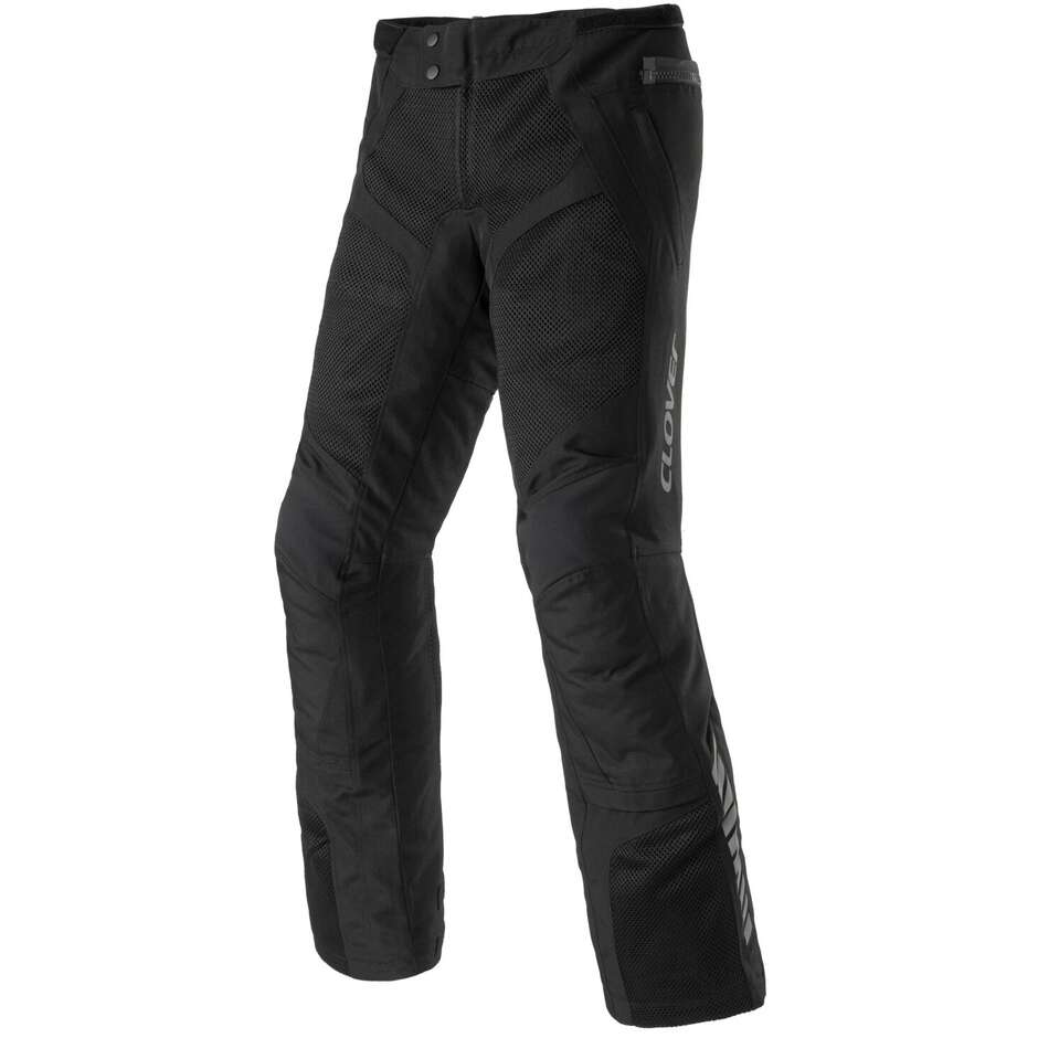 Clover VENTOURING 4 WP Summer Motorcycle Pants Black