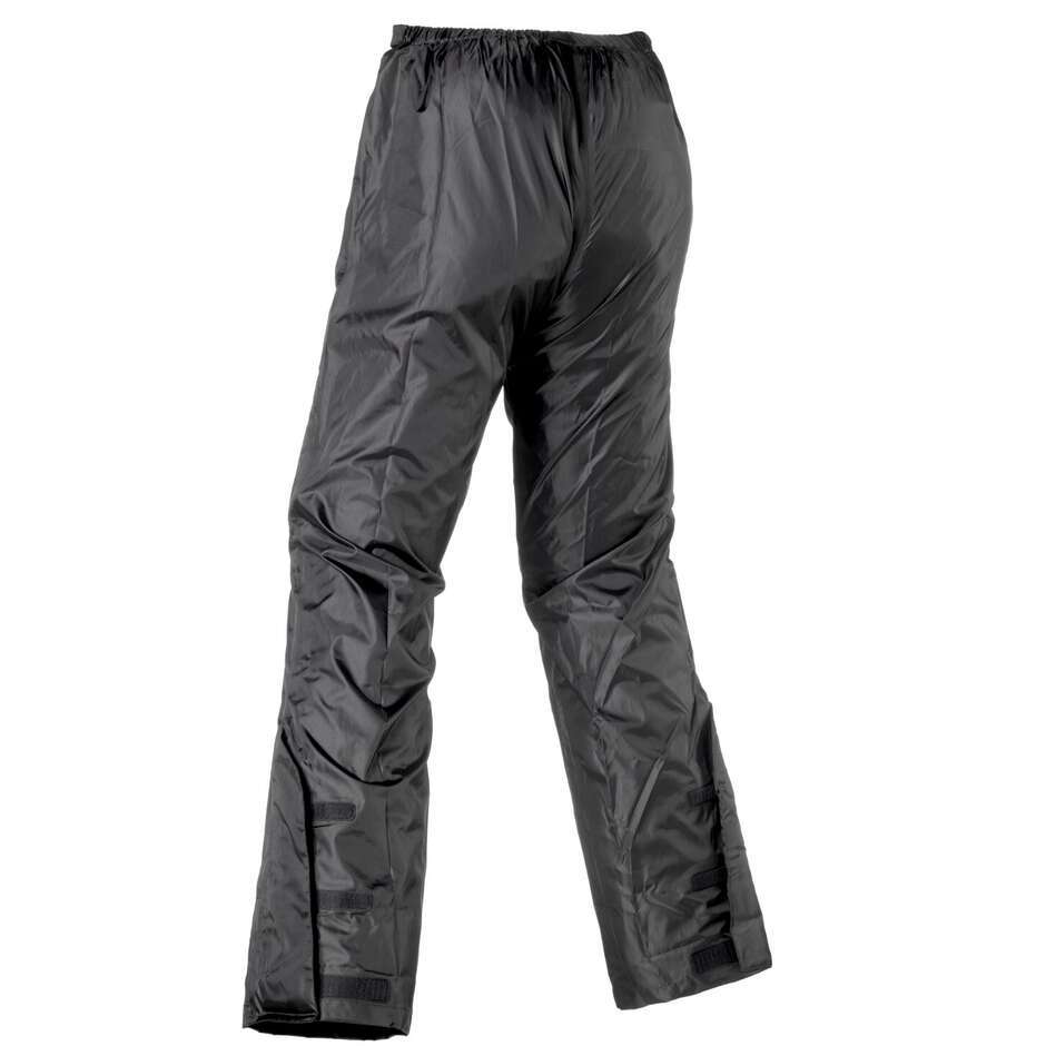 Clover WET PRO WP Fabric Motorcycle Rain Pants Black