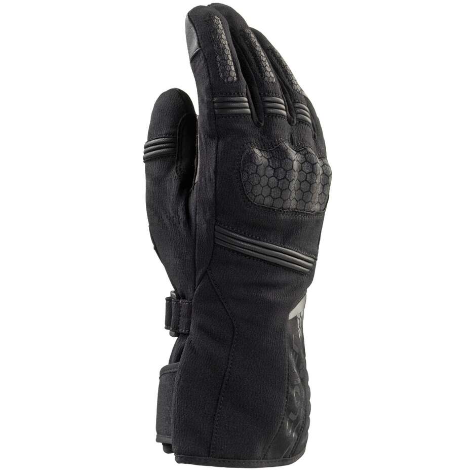 Clover WRZ-4 WP Winter-Motorradhandschuhe Schwarz
