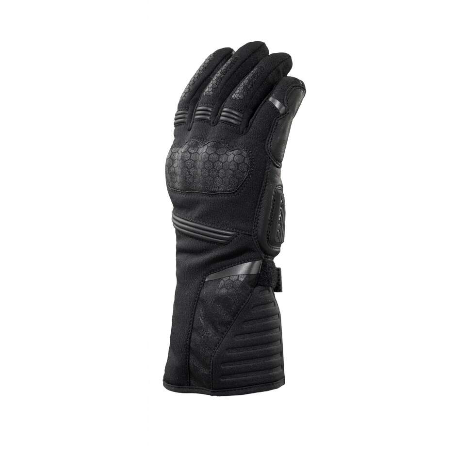 Clover WRZ-4 WP Winter-Motorradhandschuhe Schwarz