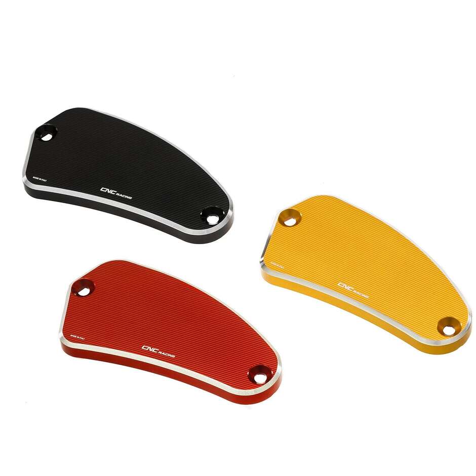 Clutch Fluid Reservoir Cap MV Agusta - BICOLOR CNC Racing TF610 Black Silver