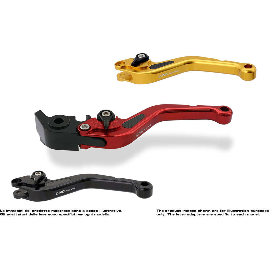 Clutch Lever LCS21 - Short Model CNC Racing Black