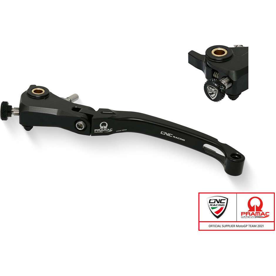 Clutch Lever Race LCR12 - Folding Pramac Racing Limited Edition CNC Racing Black