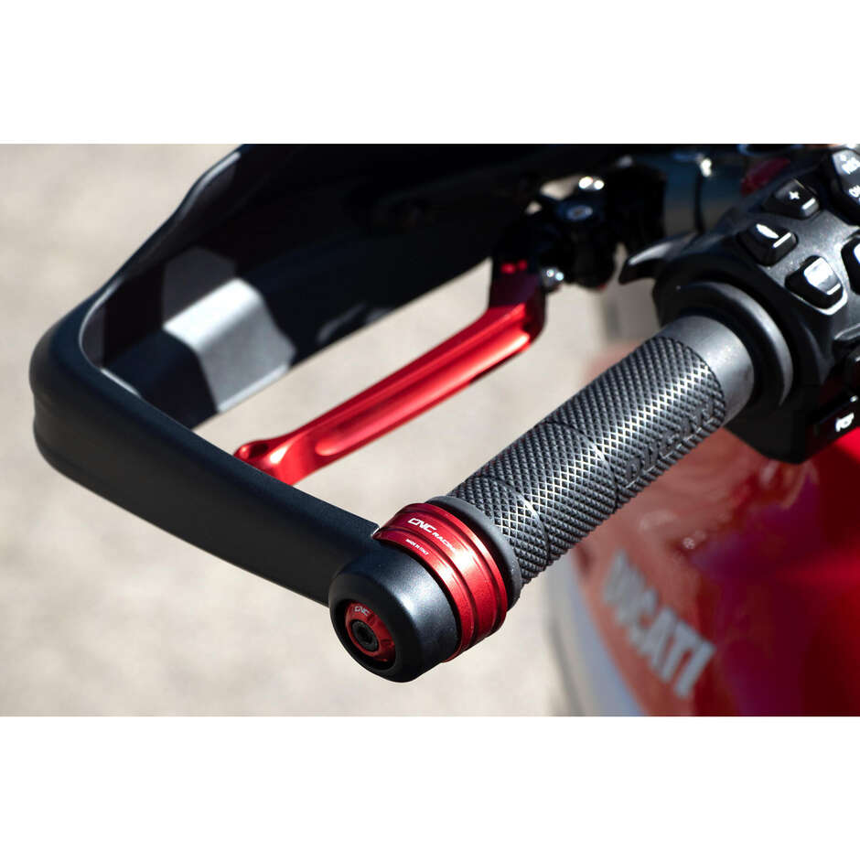 CM240 Ducati Hypermotard 698 Mono CNC Racing Black Handlebar End Weights