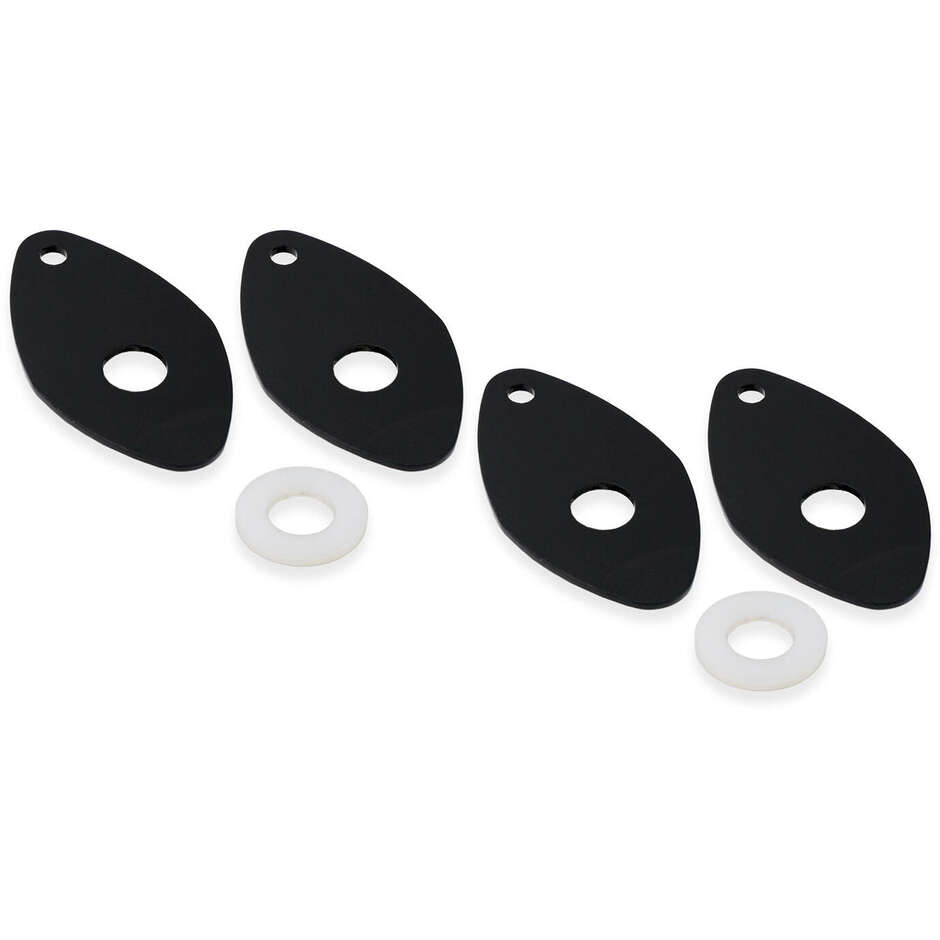 CNC Racing IDA07 Black Turn Signal Adapter Plates