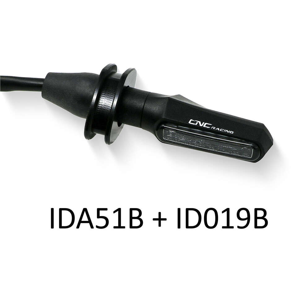 CNC Racing IDA51 Frontblinkeradapter Schwarz