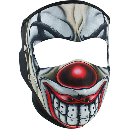 Collar Zanheadgear Motorcycle Mask Full Face Mask Chicano Clown