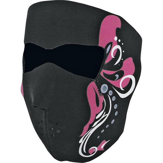 Collar Zanheadgear Motorcycle Mask Full Face Mask Mardi Grass