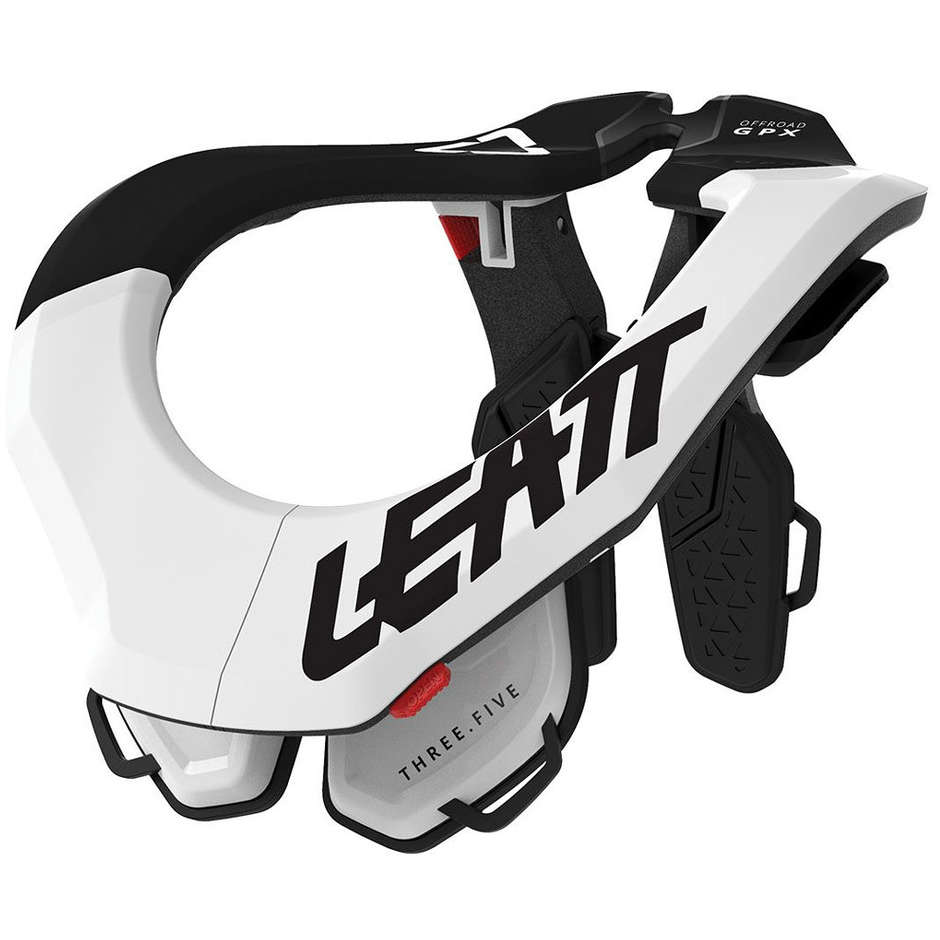 Collare Moto Professionale Leatt Neck Brace GPX 3.5 White Black
