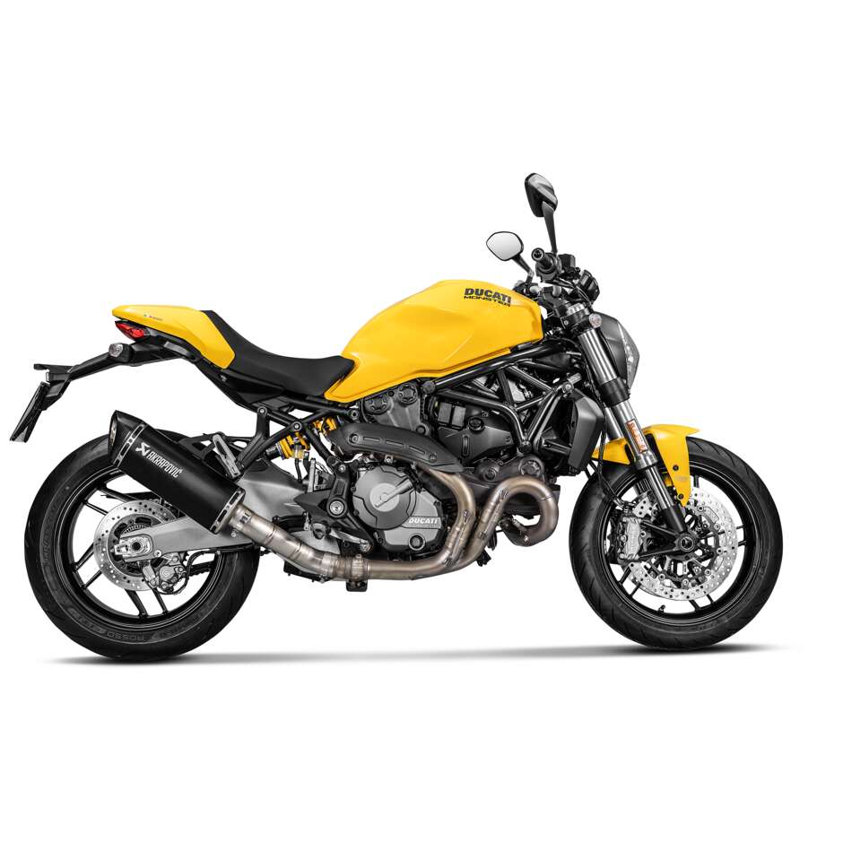 Collecteur d'échappement Akrapovic L-D12SO2 spécifique pour DUCATI Monster 821 - Monster1200/1200S (14-20) ; Monster1200R (16-19)