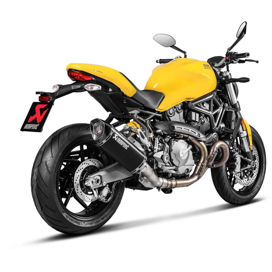 Collecteur d'échappement Akrapovic L-D12SO2 spécifique pour DUCATI Monster 821 - Monster1200/1200S (14-20) ; Monster1200R (16-19)