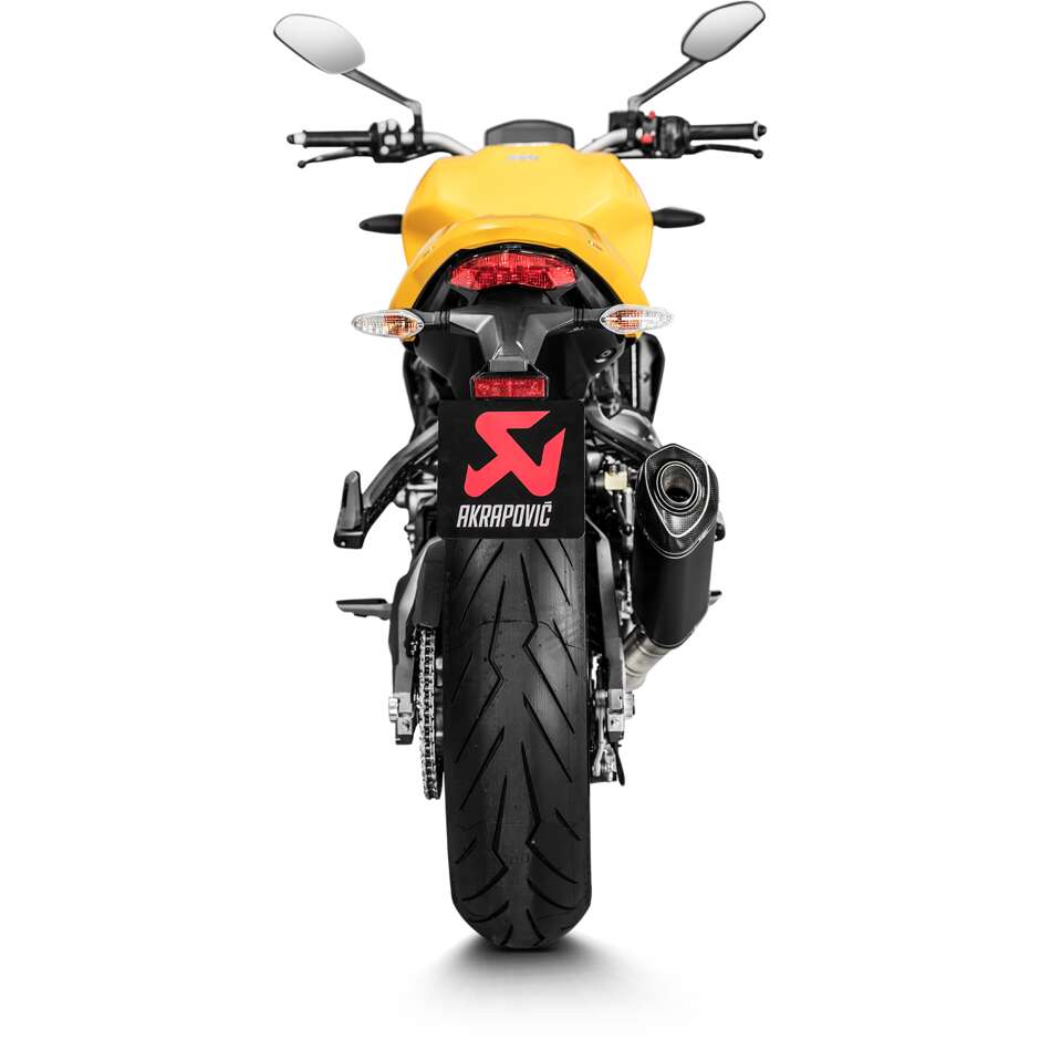 Collecteur d'échappement Akrapovic L-D12SO2 spécifique pour DUCATI Monster 821 - Monster1200/1200S (14-20) ; Monster1200R (16-19)