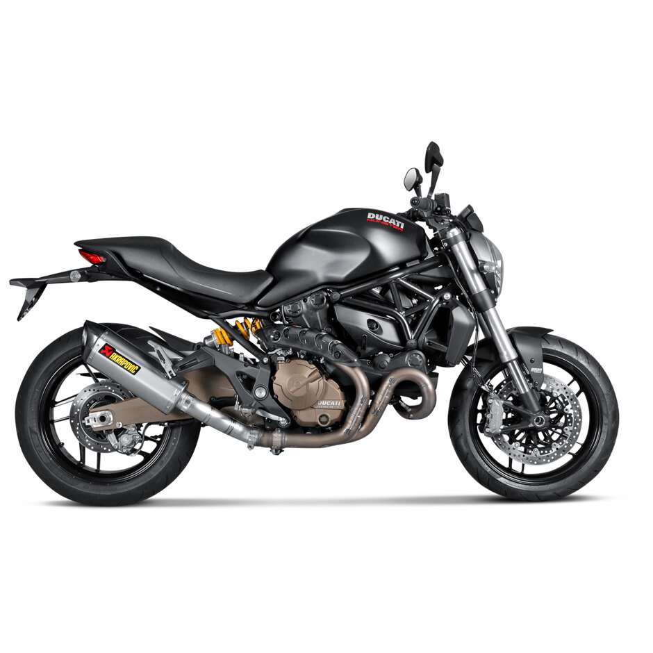 Collecteur d'échappement Akrapovic L-D12SO2 spécifique pour DUCATI Monster 821 - Monster1200/1200S (14-20) ; Monster1200R (16-19)