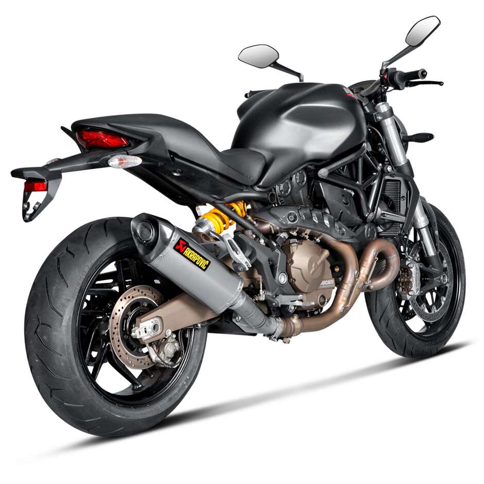 Collecteur d'échappement Akrapovic L-D12SO2 spécifique pour DUCATI Monster 821 - Monster1200/1200S (14-20) ; Monster1200R (16-19)