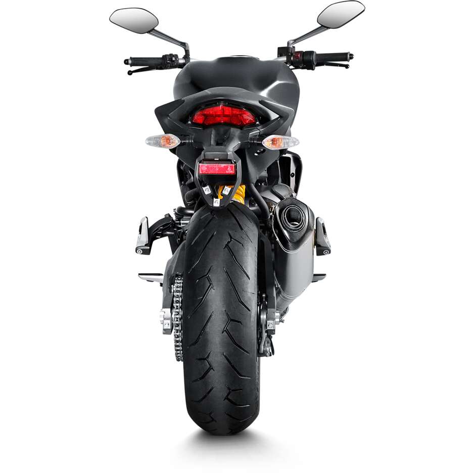 Collecteur d'échappement Akrapovic L-D12SO2 spécifique pour DUCATI Monster 821 - Monster1200/1200S (14-20) ; Monster1200R (16-19)