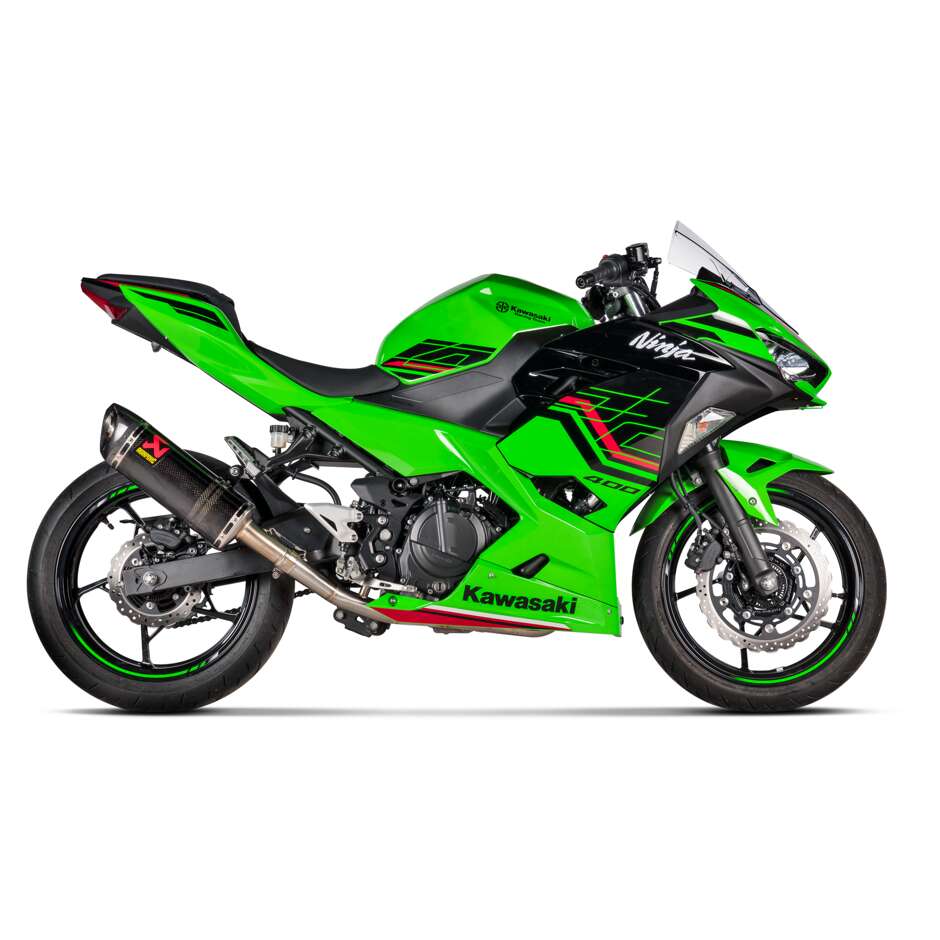Collettore Per Scarico Akrapovic E-K4R2 Specifico Per KAWASAKI Ninja500 - Z500 (24-25); Ninja400 (18-25); Z400 (19-25)