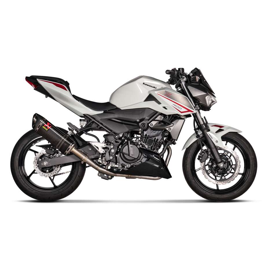 Collettore Per Scarico Akrapovic E-K4R2 Specifico Per KAWASAKI Ninja500 - Z500 (24-25); Ninja400 (18-25); Z400 (19-25)