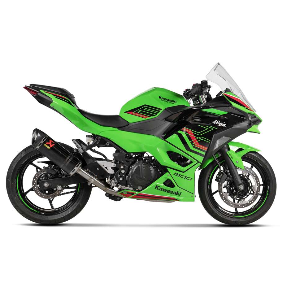 Collettore Per Scarico Akrapovic E-K4R2 Specifico Per KAWASAKI Ninja500 - Z500 (24-25); Ninja400 (18-25); Z400 (19-25)
