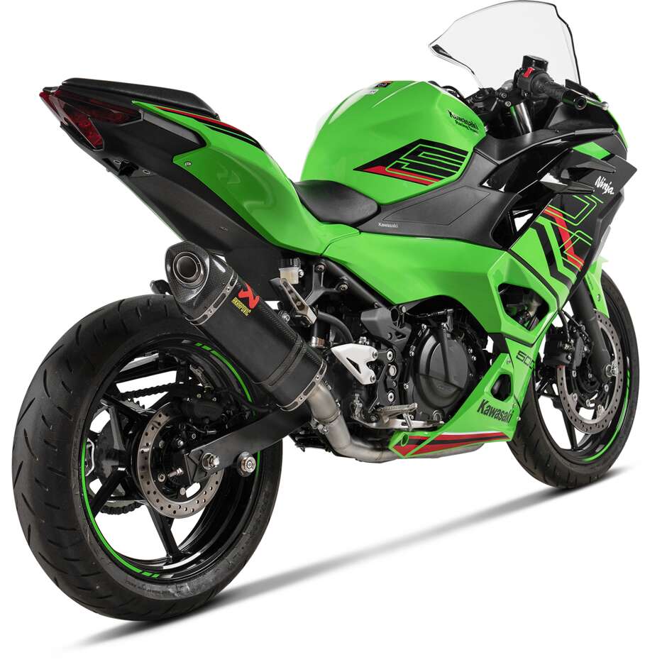 Collettore Per Scarico Akrapovic E-K4R2 Specifico Per KAWASAKI Ninja500 - Z500 (24-25); Ninja400 (18-25); Z400 (19-25)