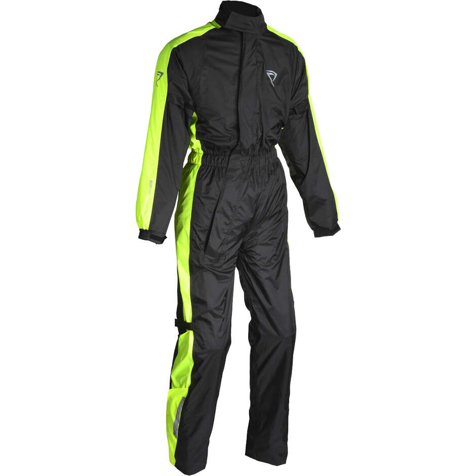Combinaison de pluie 1 pièce DIFI Meadow Aerotex noir jaune