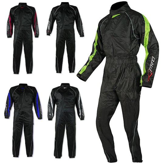 Combinaison de pluie A-Pro PALUDE Full Black Black