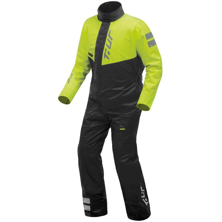 Combinaison de pluie FullT-UR FULLTRIP HYDROSCUD Noir Jaune fluo
