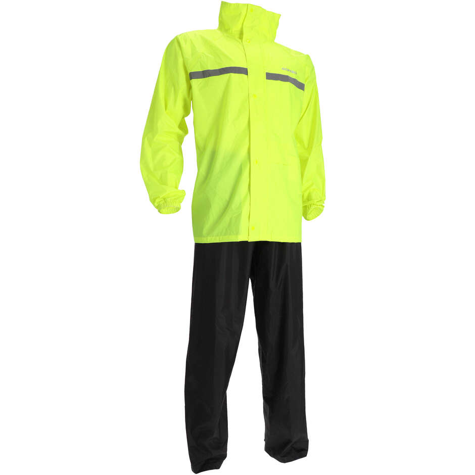 Combinaison de Pluie l Veste + Pantalon Acerbis Rain Set Line Noir Jaune