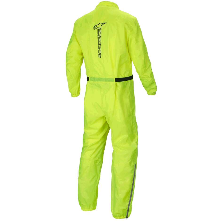 Combinaison de Pluie Moto Alpinestars HURRICANE RAIN V2 S Jaune Fluo