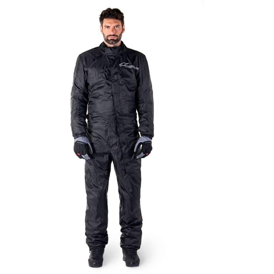 Combinaison de pluie moto Alpinestars HURRICANE RAIN V2 S noir