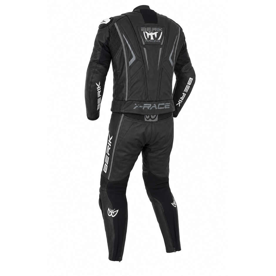 Combinaison Moto Berik 2.0 X-Race 2PCS Séparable Noir grey