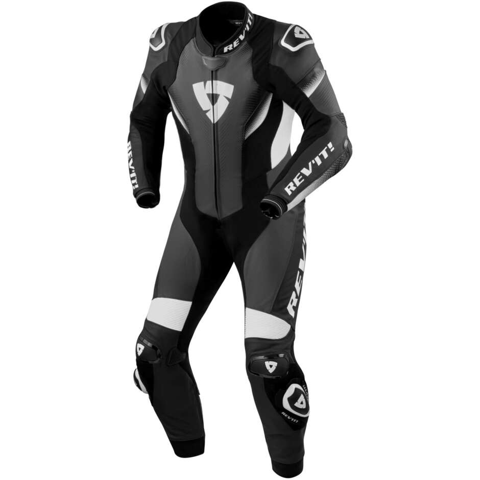 Combinaison moto complète Rev'it CONTROL noir blanc