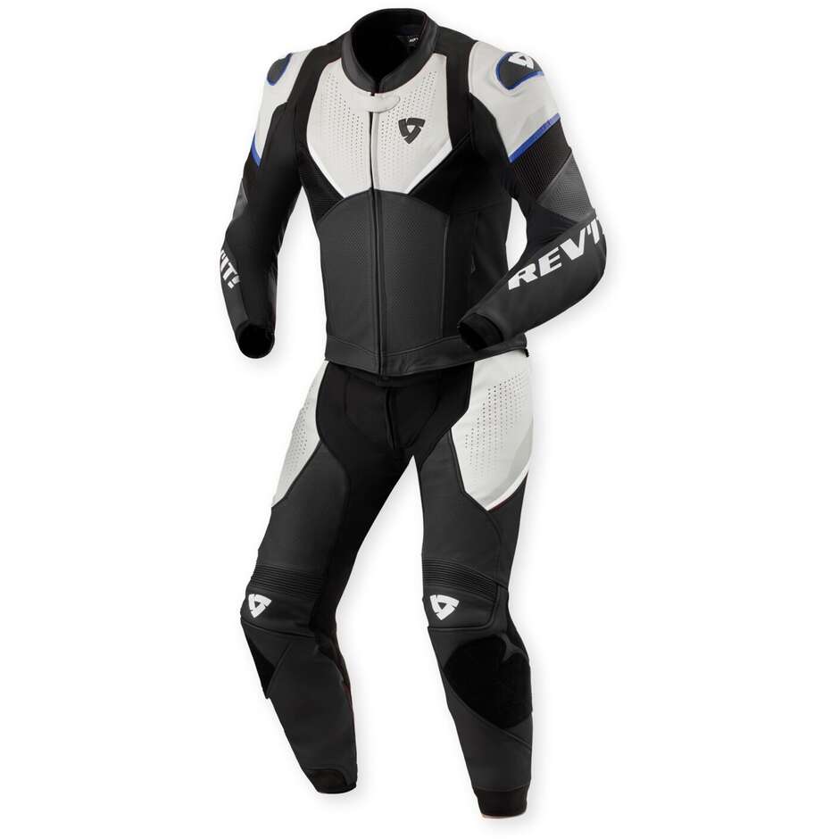 Combinaison moto divisible Rev'it Beta 2 Noir Gris clair