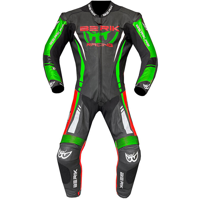Combinaison Moto Cuir BI ESSE - Protection Intégrale Professionnelle Taille L