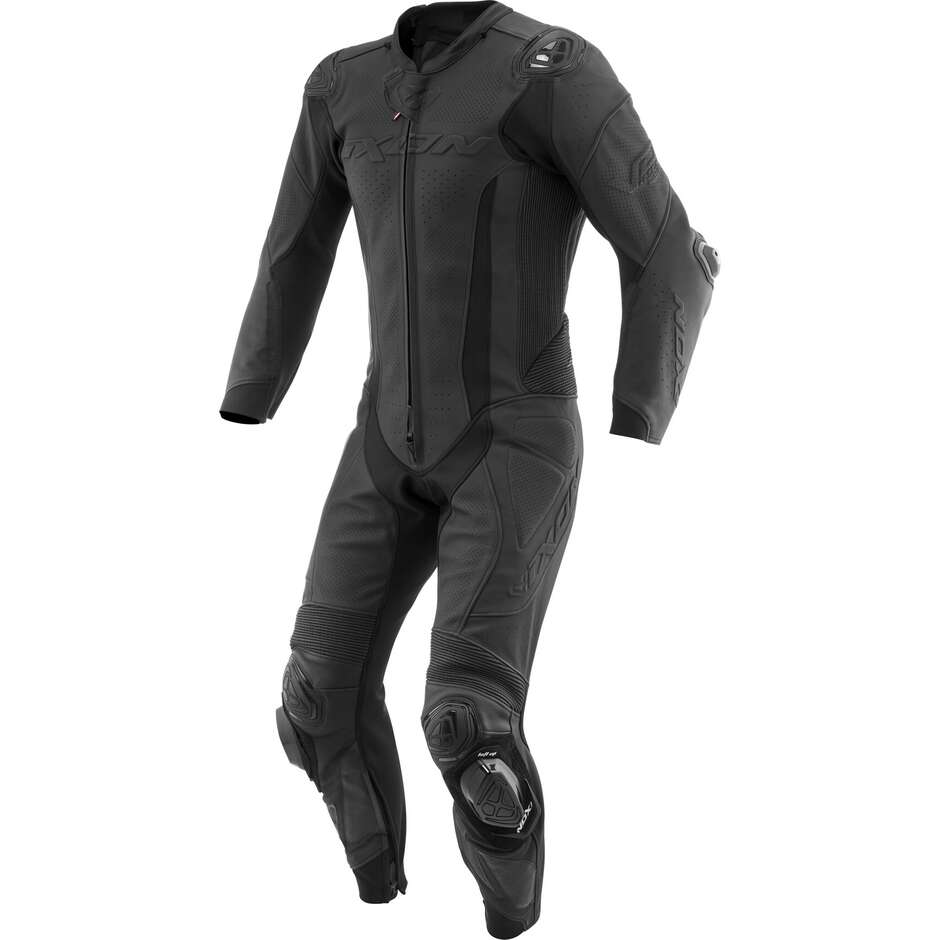 Combinaison moto une pièce Ixon VORTEX 3 Noir Noir