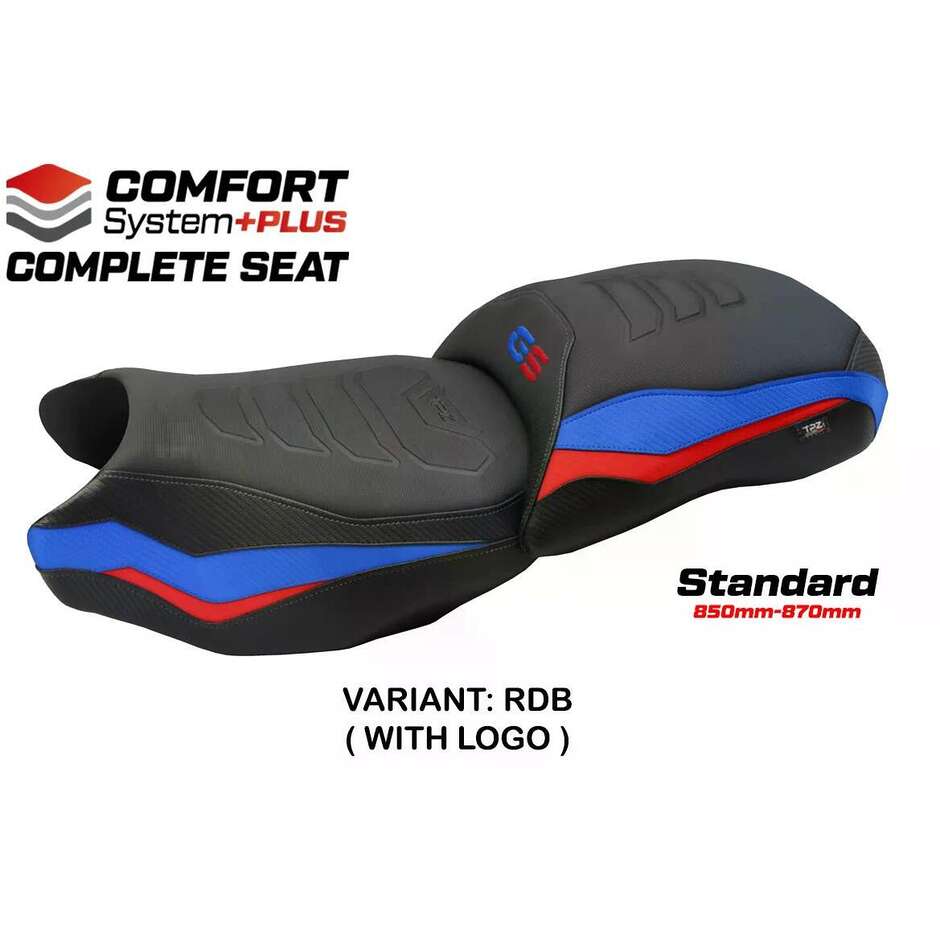 Complete seat TPZ Italia Specific BMWFor R 1200 GS 2013-2018 Model Mainz Complete Comfort System Plus - Standard