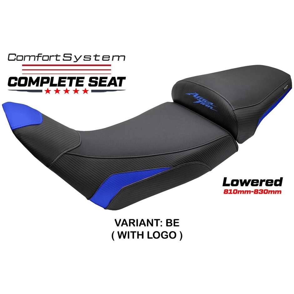 Complete seat TPZ Italia Specific HonPer for Africa Twin 1100 2020-2025 Model Asmara Comfort System - Lowered