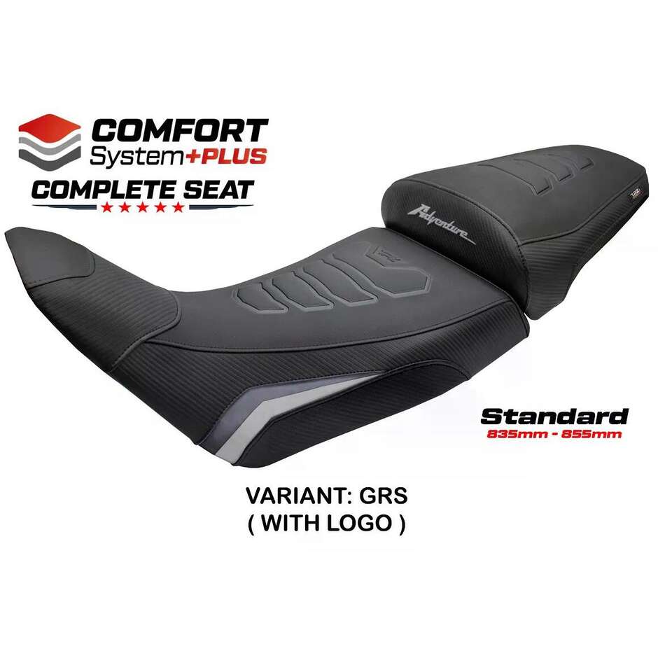 Complete seat TPZ Italia Specific HonPer for Africa Twin 2020-2025 Model Asmara Comfort System Plus