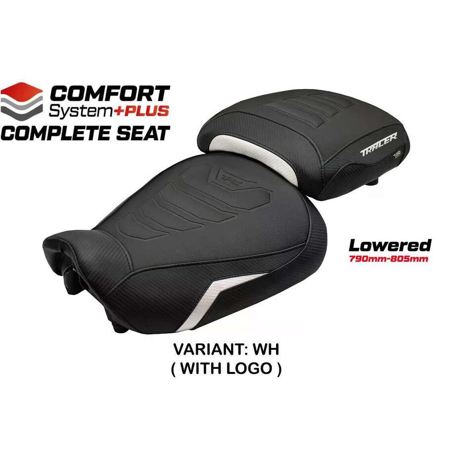 Complete seat TPZ Italia Specific YamFor aha Tracer 9 / 9 GT 2021-2024 Model Naha Complete Comfort System Plus - Lowered