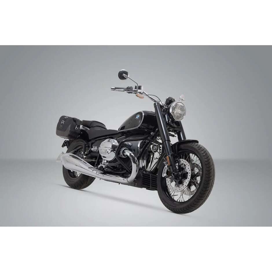 Complete Set Sw-Motech BC.HTA.07.909.20100 with Legend Gear LC2 Bags Black Edition + SLC Racks for BMW R18 ABS (21-24)