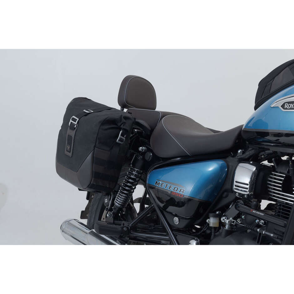 Complete Set Sw-Motech BC.HTA.41.983.20000 with Legend Gear LC2 Bags + SLC Racks for ROYAL ENFIELD Meteor350 ABS (21-24)