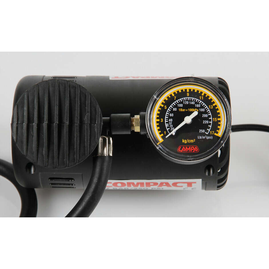Compressor Inflate Tires With Pressure Gauge 12V Compact