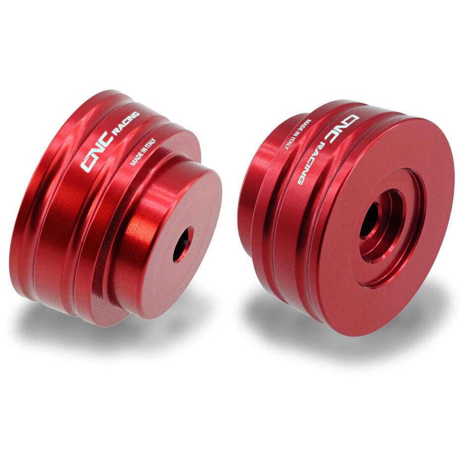 Contrappesi manubrio CM240 Ducati Hypermotard 698 Mono CNC Racing Rosso