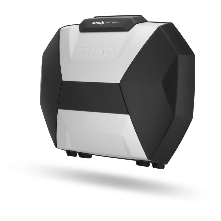 Coperchio con Cover in Alluminio Shad D1B38TAMR per Valigie SH38X