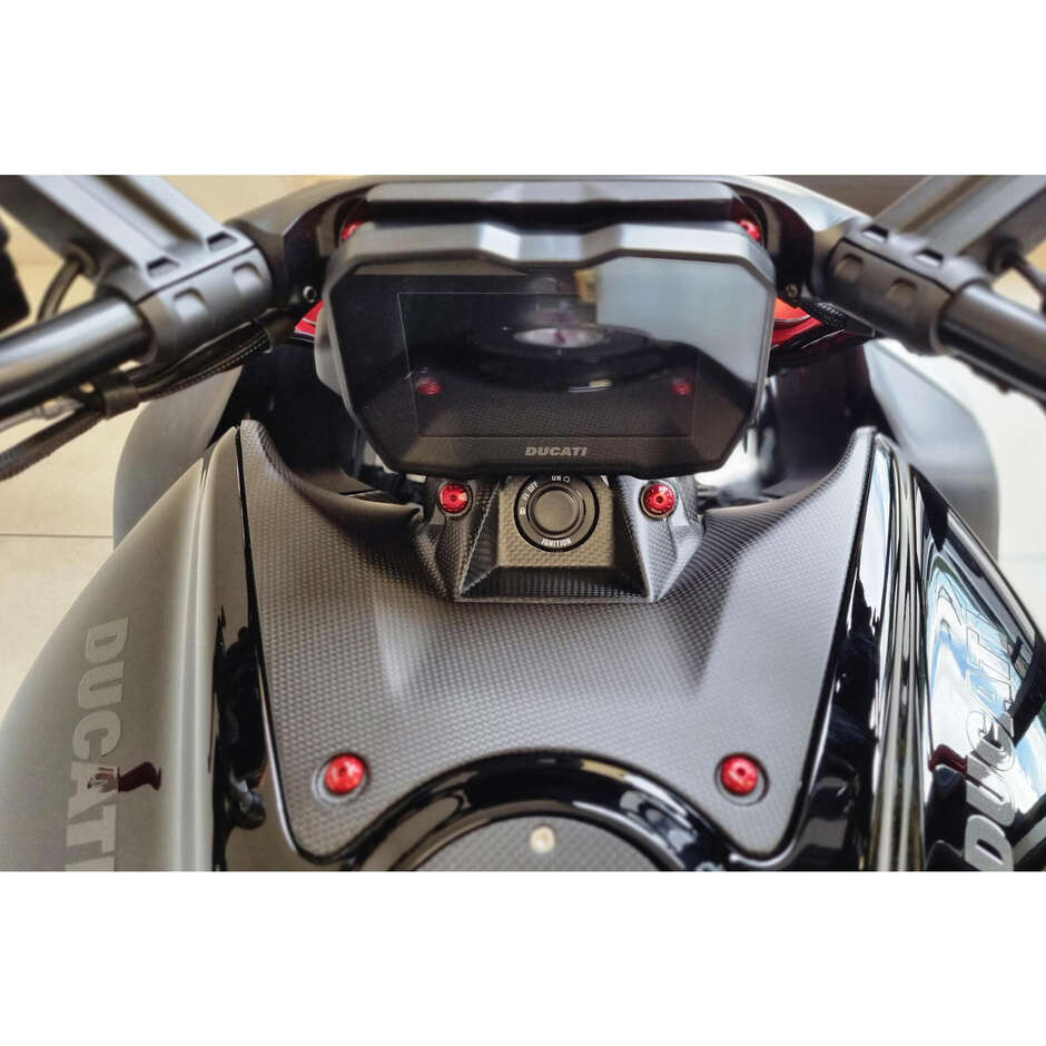 Coperchio serbatoio carburante Ducati Diavel V4 - carbonio CNC Racing ZA260 Opaco